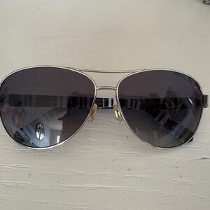 Aviator Sunglasses - Silver Frame - Kate Spade Dalia 2/P/S